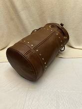Load image into Gallery viewer, Women's Leather Bucket Bag Salt Marsh Brown