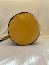 Load image into Gallery viewer, Women's Leather Bucket Bag Yellow and Black