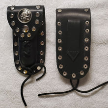 Load image into Gallery viewer, Buck 110 Leather Knife Case - Ghost Skull
