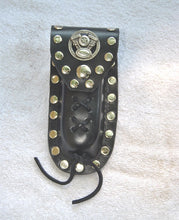Load image into Gallery viewer, Leather Knife Case - Motorcycle Engine