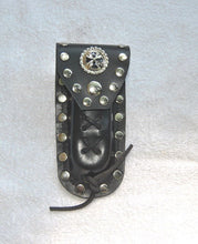 Load image into Gallery viewer, Leather Knife Case - Celtic Cross