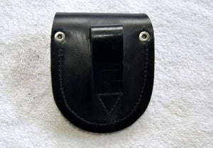 Pocket Watch Case - Black w/ Silver - Size 16